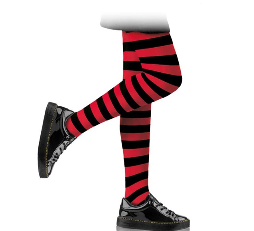Pantys Infantiles Rayas Negras en varios colores