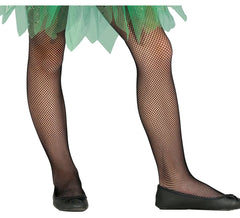 Kinder Mesh schwarze Strumpfhose