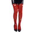 Pantys rojo con Agujeros