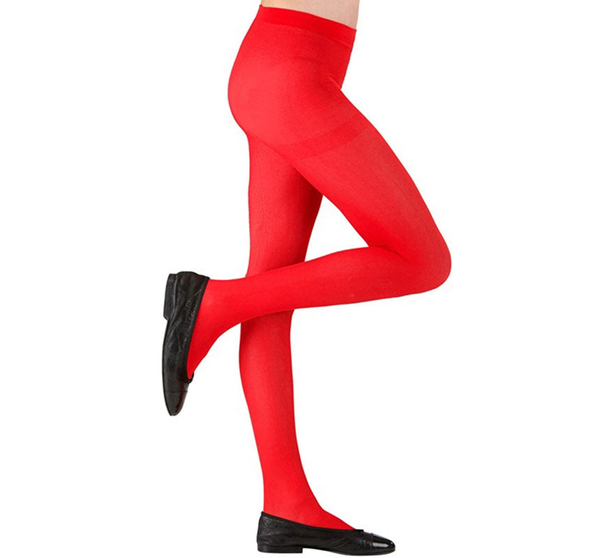 Translation missing: de.Pantys rojos de 40 DEN para niña