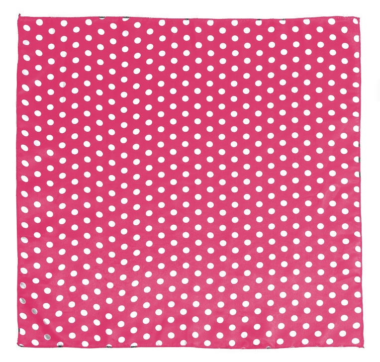 Translation missing: de.Pañuelo con lunares blancos de 50x50 cm en varios colores