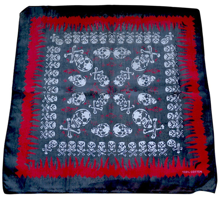 Pañuelo de Calaveras Piratas