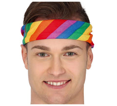 Regenbogen-Kopftuch