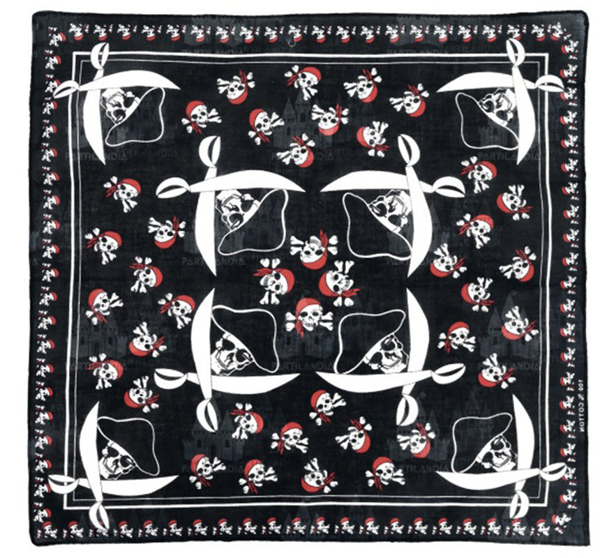 Pañuelo Pirata 54x54 cm