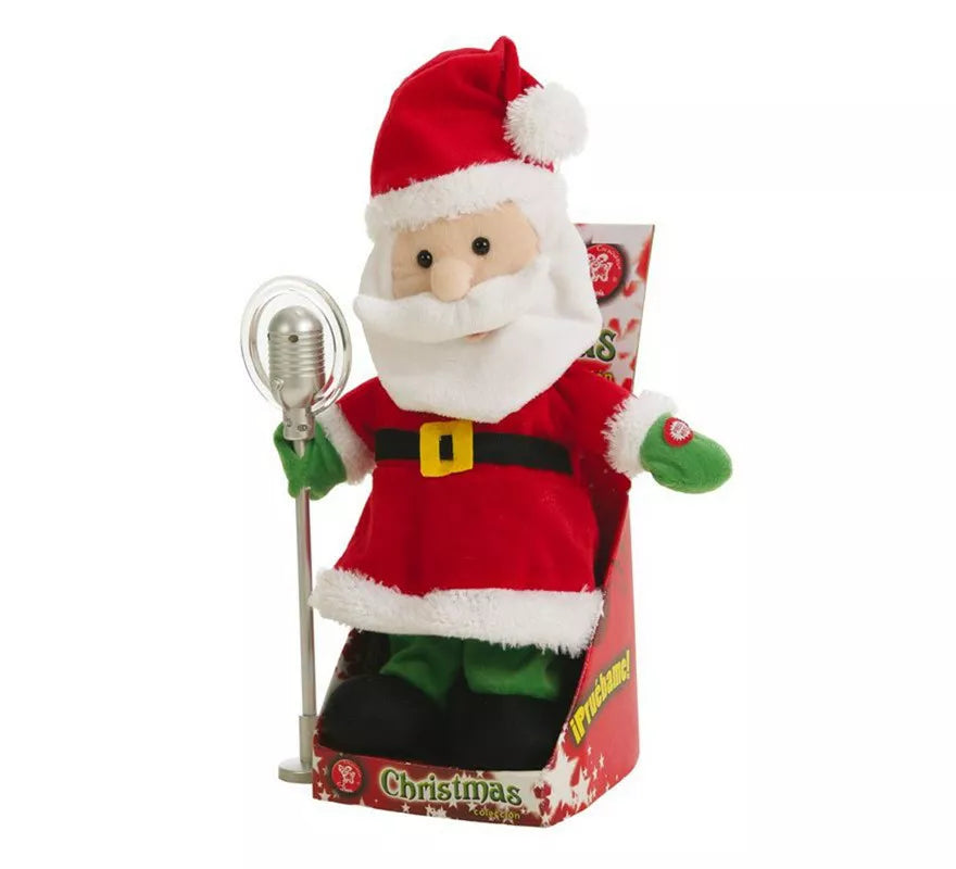 Translation missing: de.Papá Noel con Micrófono de 30 cm