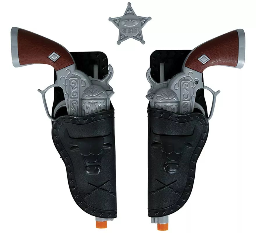 Translation missing: de.Par de Cartucheras con 2 Pistola de 24 cm
