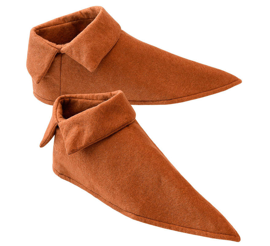 Translation missing: de.Par de Cubrebotas Medieval Puntiagudas Adultos 37 cm