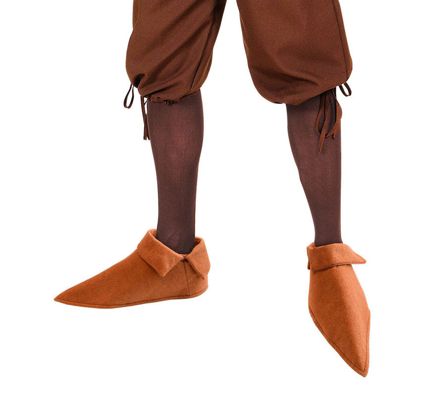 Translation missing: de.Par de Cubrebotas Medieval Puntiagudas Adultos 37 cm