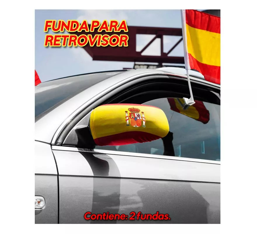 Translation missing: de.Par de Fundas para Retrovisores de Coche de España