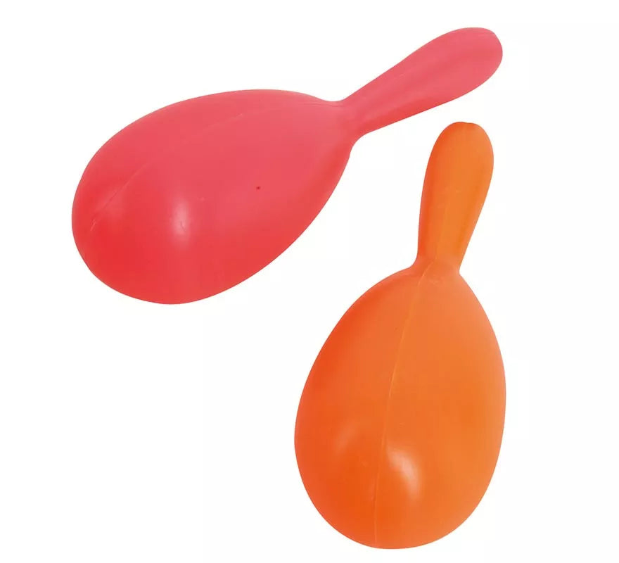 Par de Maracas de 19 cm colores surtidos