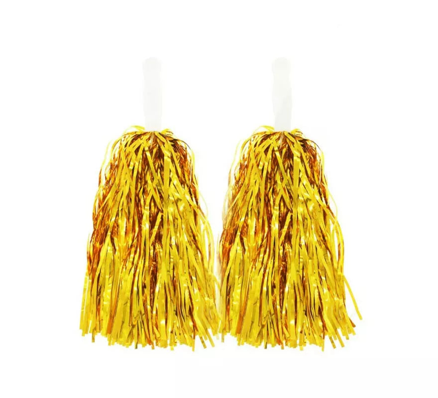 Translation missing: de.Par de Pompones Brillantes con Mango en varios colores