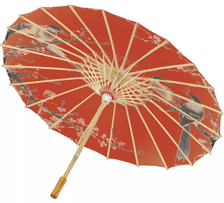 Translation missing: de.Paraguas Japonés de 82 cm rojo