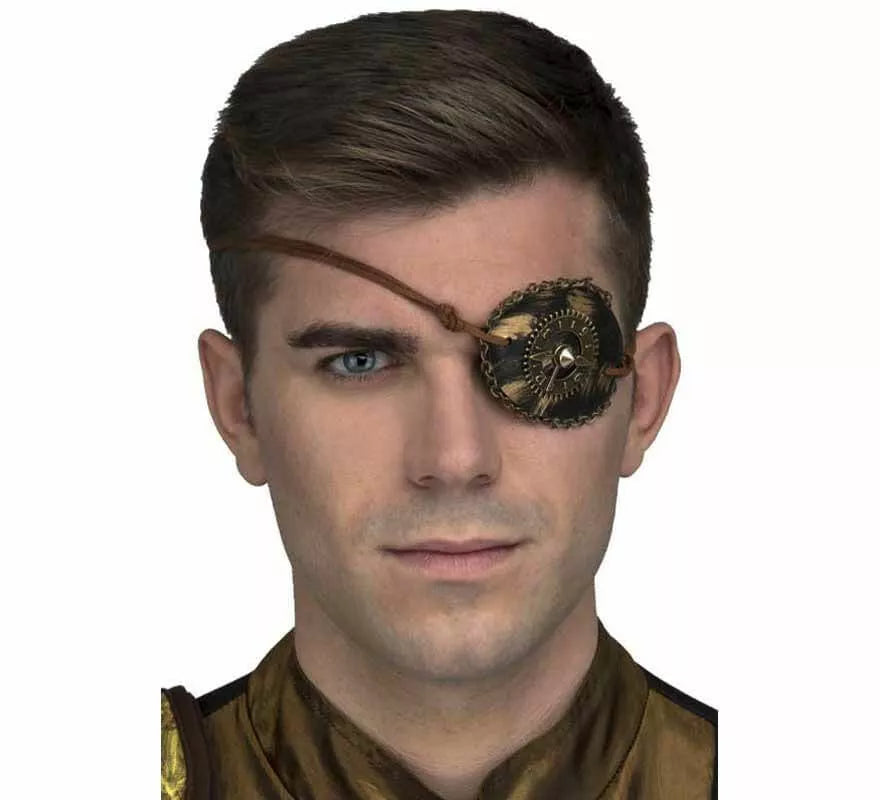 Translation missing: de.Parche de Ojo Steampunk Dorado