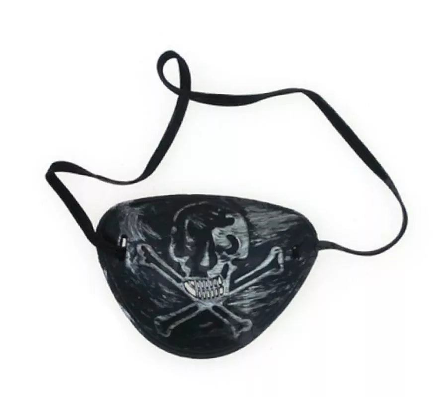 Translation missing: de.Parche Pirata negro con calavera