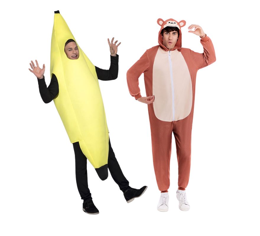 Translation missing: de.Pareja de banana y mono