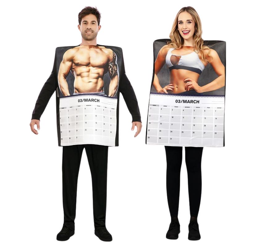 Sexy Kalender-Paar