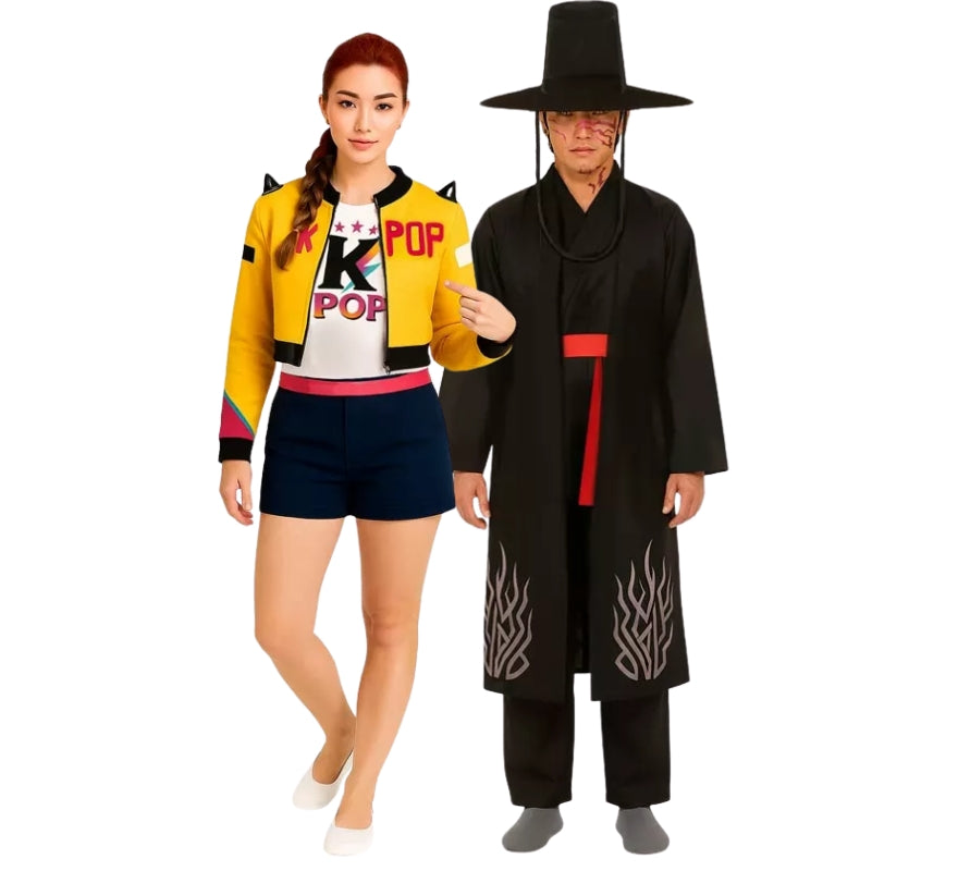 Translation missing: de.Pareja de cantante K-pop y demonio