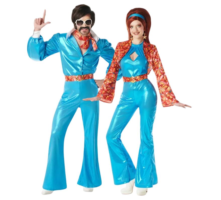 Translation missing: de.Pareja de disco azul años 70
