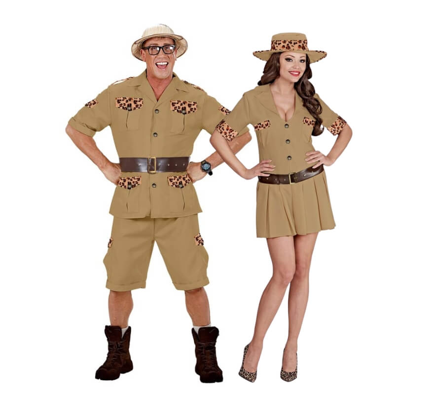 Safari-Entdeckerpaar