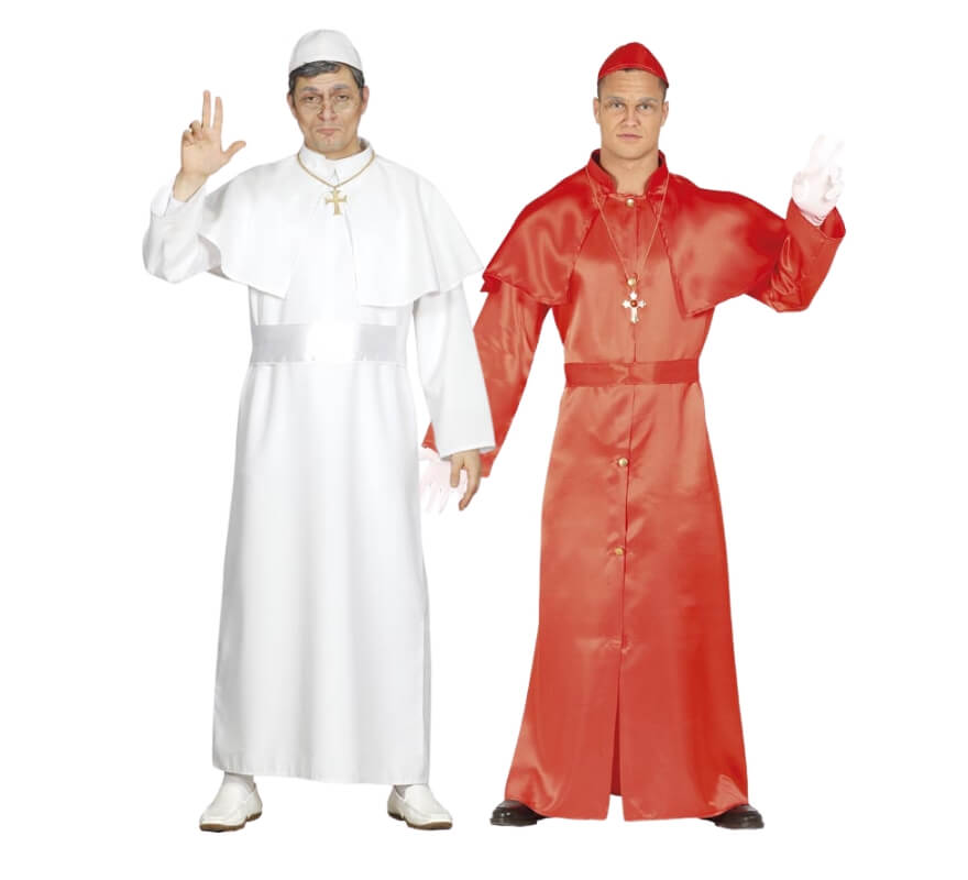 Papst- und Kardinal-Paar