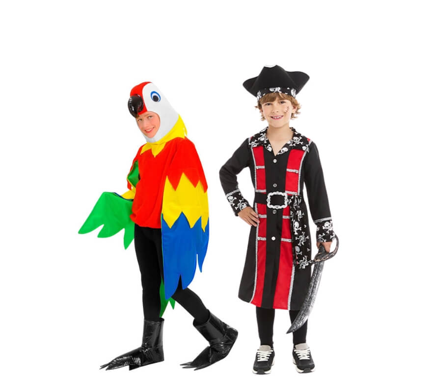 Translation missing: de.Pareja de pirata y loro