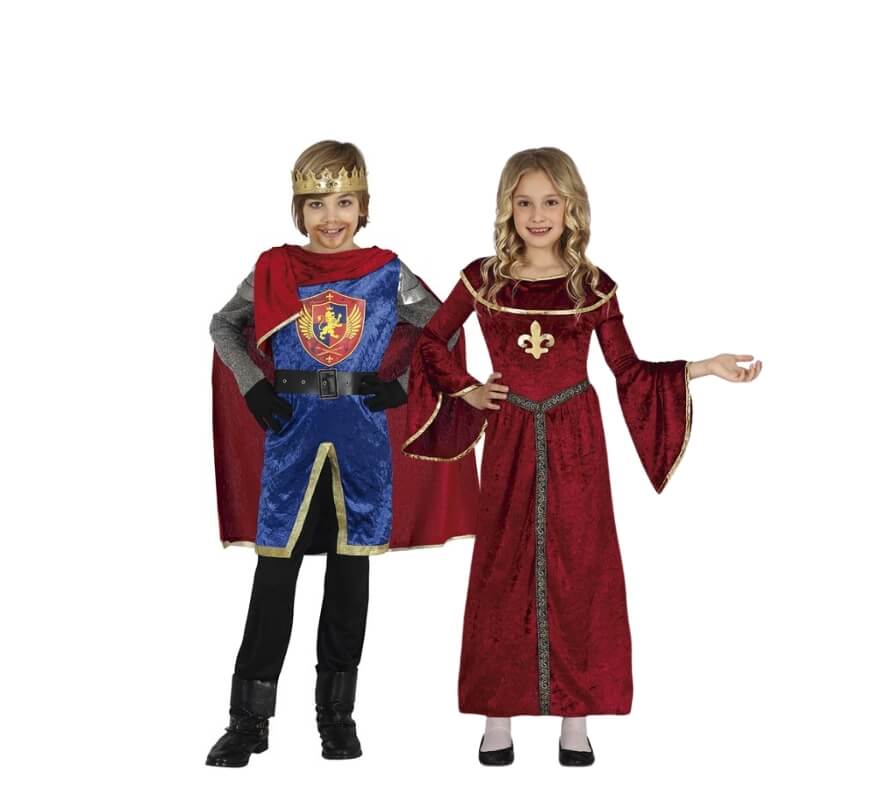 Translation missing: de.Pareja de Reyes medievales infantil