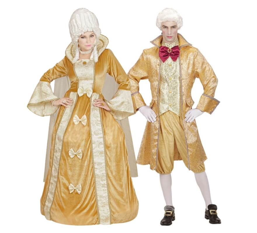Translation missing: de.Pareja de venecianos dorados