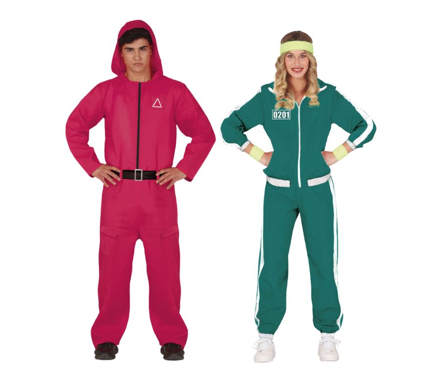 Paar aus Squid Game