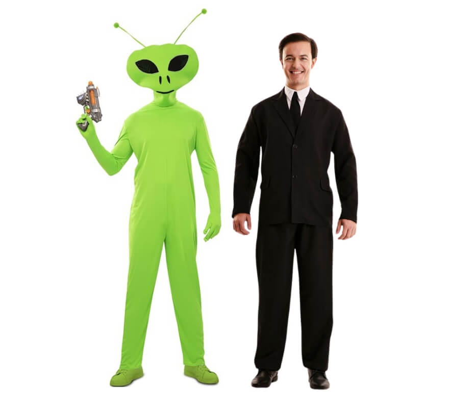 Translation missing: de.Pareja hombre de negro y alien