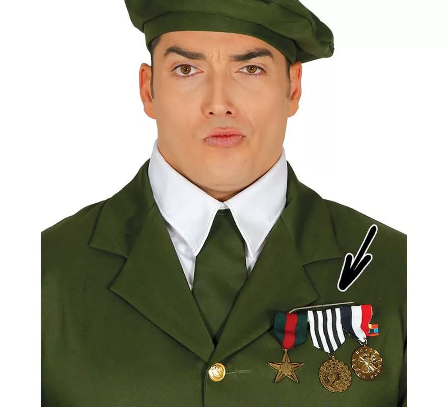 Translation missing: de.Pasador con 3 medallas Militares