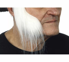 Breite Beine mit weißen Haaren