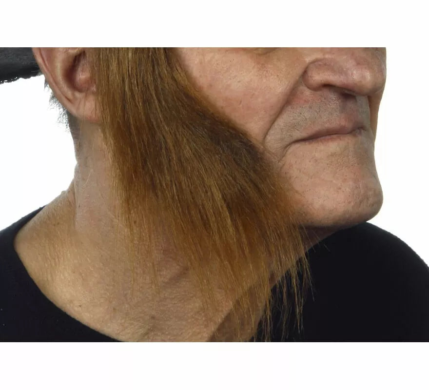 Translation missing: de.Patillas anchas con pelo castaño