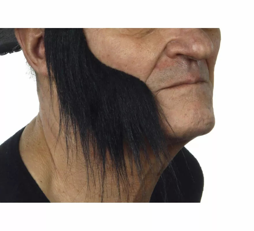 Translation missing: de.Patillas anchas con pelo negro
