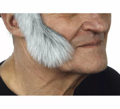 Breite geschwungene Beine mit weißen Haaren