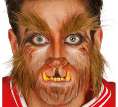 Werwolf Patillas und Augenbrauen