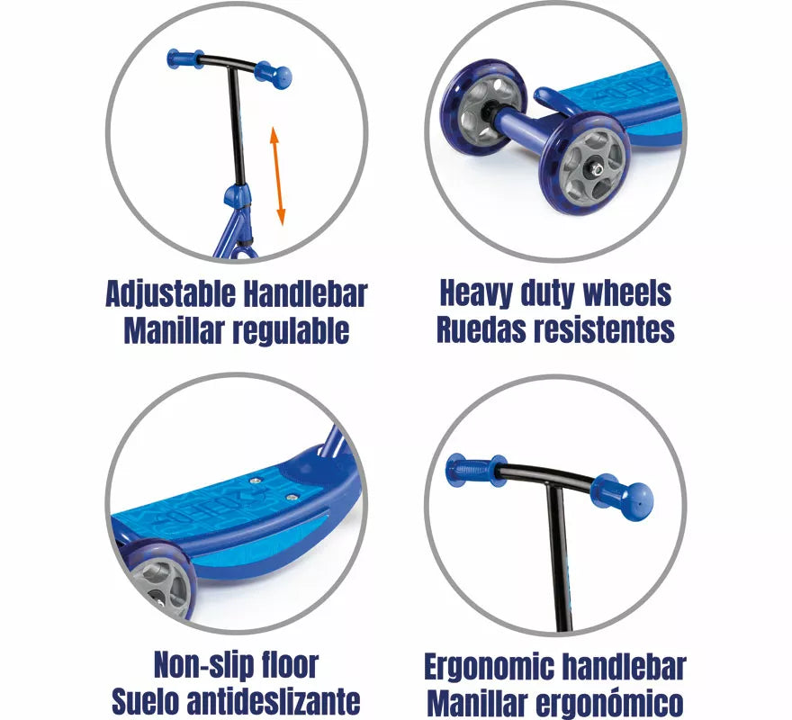 Translation missing: de.Patinete 3 Ruedas azul