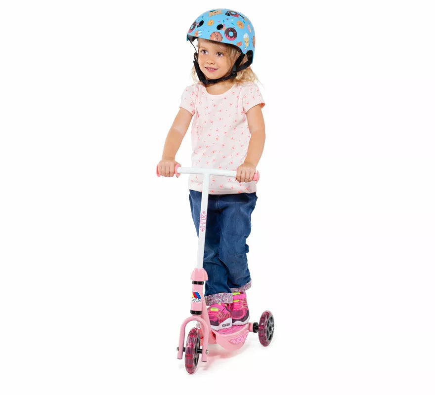 Patinete 3 Ruedas rosa