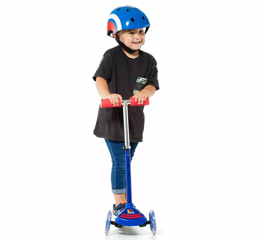Translation missing: de.Patinete Maxi Scooter con Luces azul