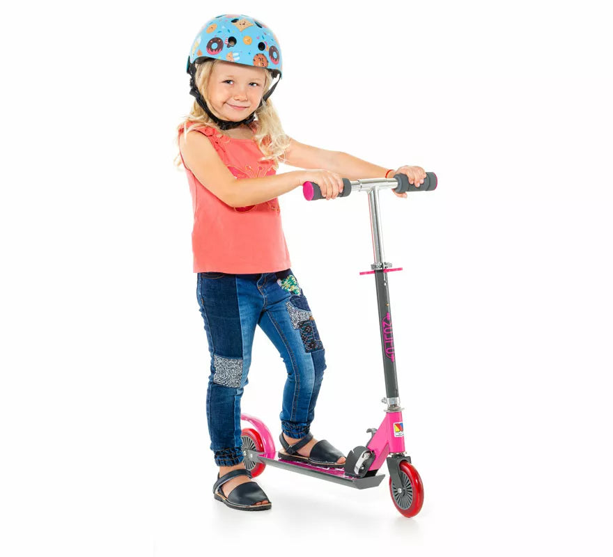 Translation missing: de.Patinete Plegable rosa