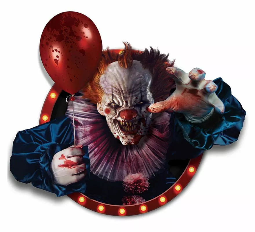 Payaso Adhesivo Decoración para Pared de 70X80 cm