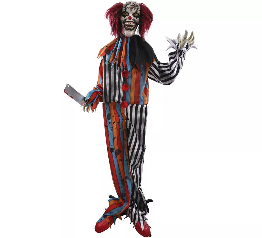 Translation missing: de.Payaso Asesino Animado con Sonido y Movimiento de 170 cm