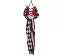 Gruseliger animierter Clown 155 cm