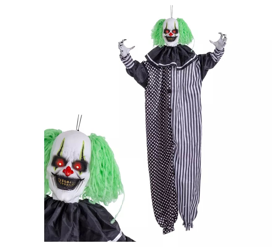 Translation missing: de.Payaso de Pelo verde de 120x18x170 cm