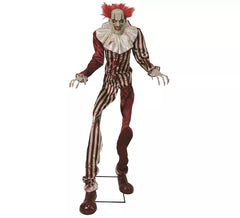 Dämonischer Clown mit Sound und Bewegung von 215 cm