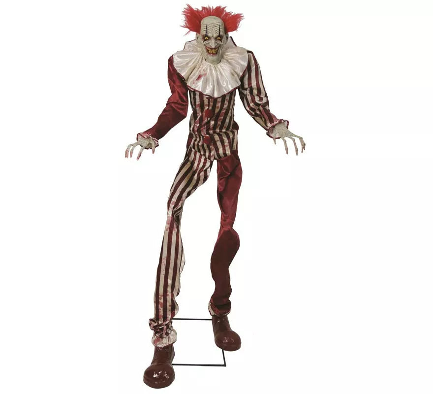 Translation missing: de.Payaso Demoníaco con sonido y movimiento de 215 cm