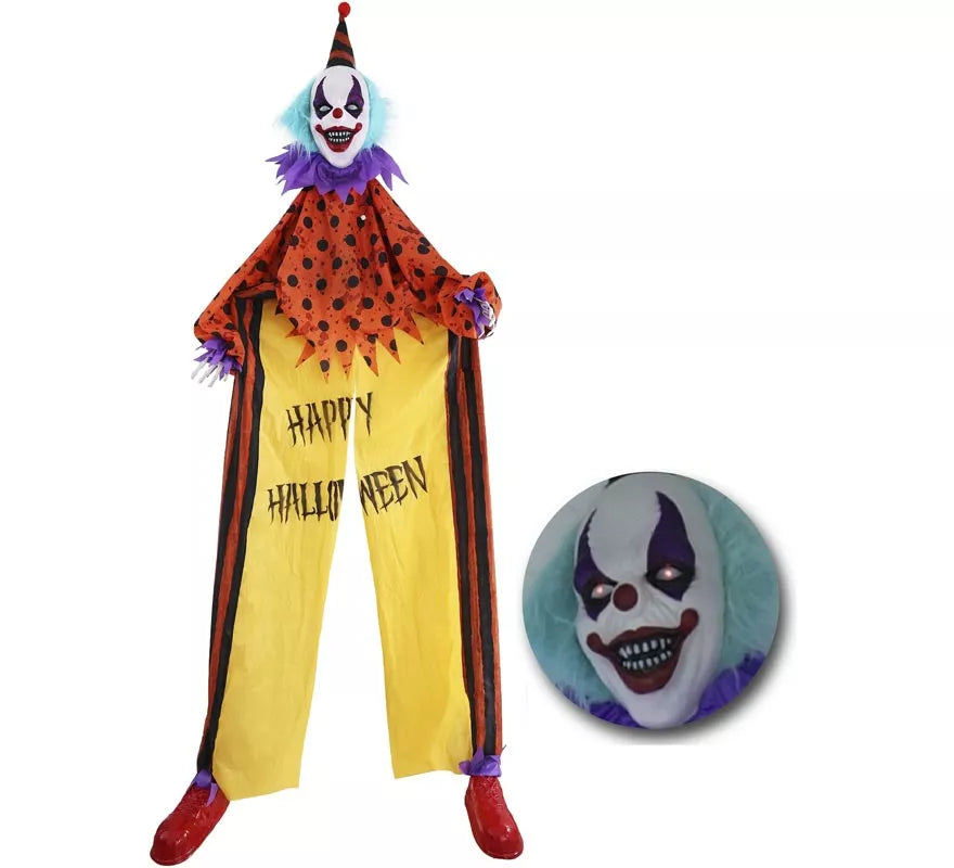 Translation missing: de.Payaso Piernas Largas Animado 280 cm