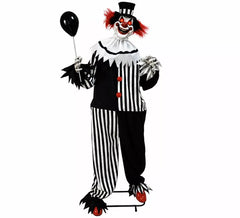 Finsterer Clown mit Bewegung und Sensor 190 cm