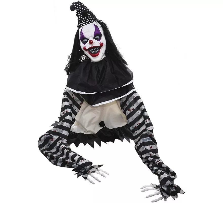 Translation missing: de.Payaso Terrorífico Suelo Animado 107 cm
