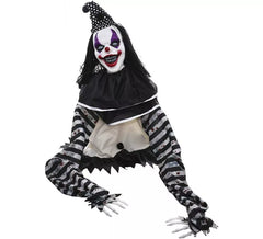 Gruseliger Clown Animierter Boden 107 cm