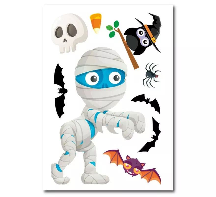 Translation missing: de.Pegatina de Momia adorable de vinilo de 20x30 cm